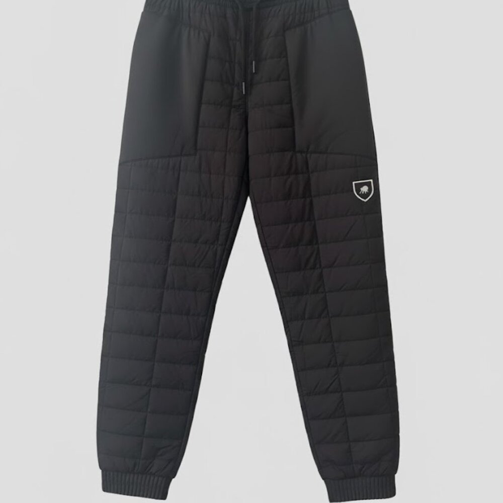 Sportiqe Insulated Quilted Pants/Joggers Black Size XL New With Tags